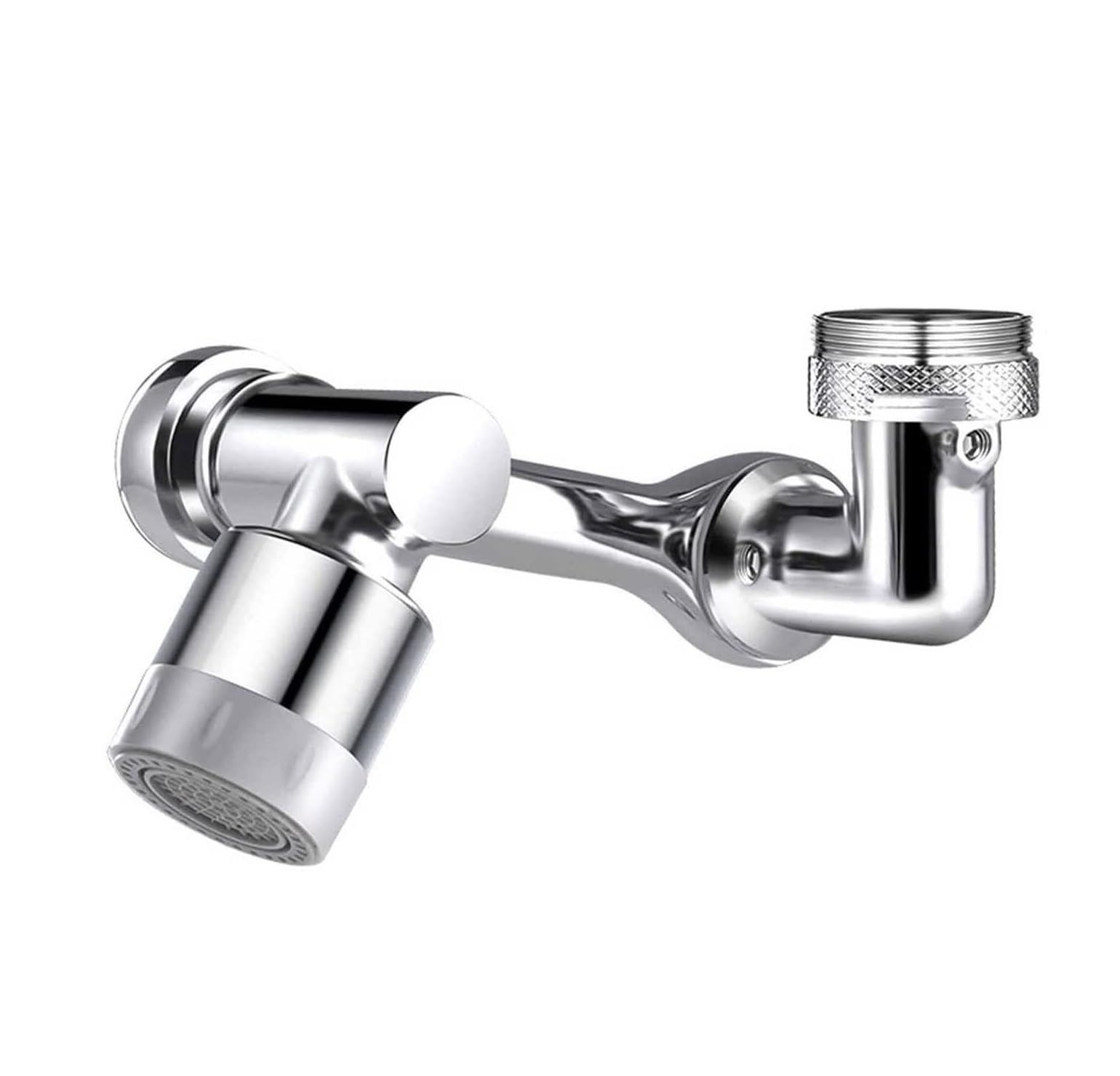 Aeratori per Rubinetto Lavello Cucina Bagno Rubinetto Girevole Aeratore Filtro Spruzzatore Braccio Robot A Prova di Perdite(2pcs)