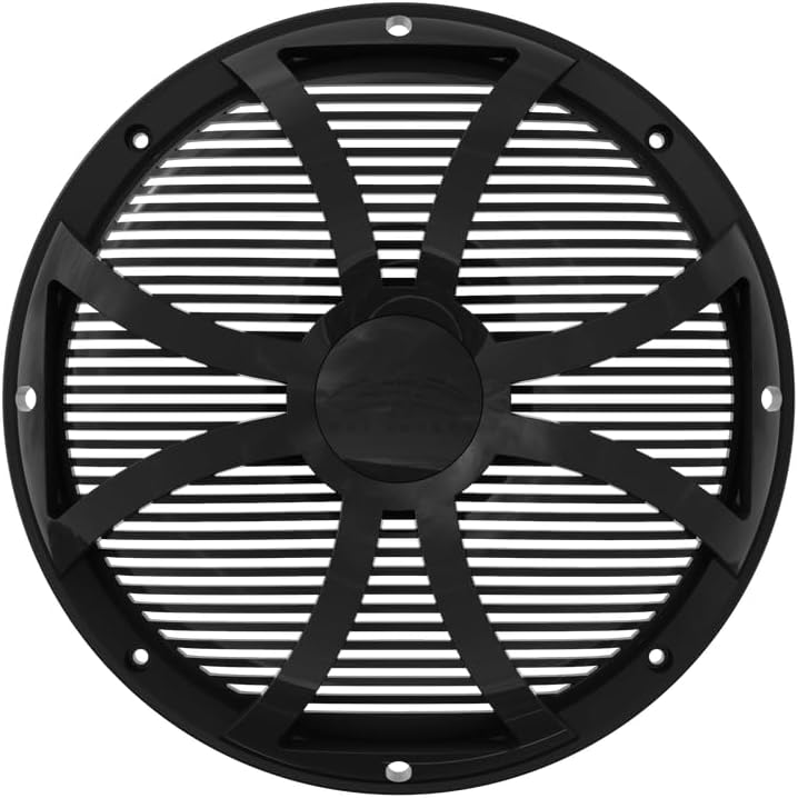 Wet Sounds REVO 12 SW-B Grill Black SW Closed Style Grill for The REVO 12 Inch LED Marine Subwoofer