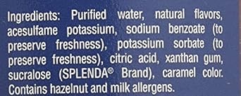 Torani Sugar-Free Syrup, Hazelnut, 25.4-Ounce Bottle