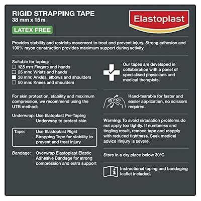 Elastoplast Sport Rigid Strapping Tape 38mm x 15m
