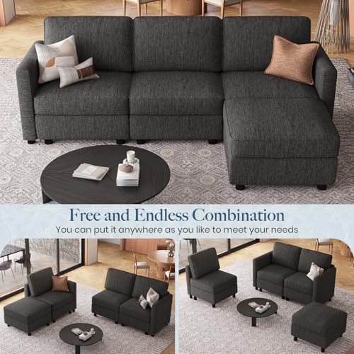 Belffin Modular Sectional Couch - Thumbnail 5