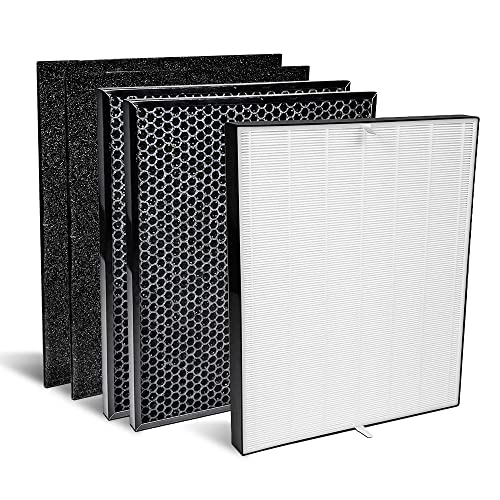 AIRDOCTOR AD3000 Genuine Filter Replacements - One Year Combo Pack Includes: One (1) UltraHEPA & Two (2) Carbon/Gas Trap/VOC with Pre-Filter (AD3000 One Year Combo Pack)