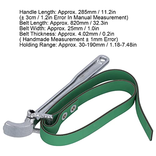 Sk‑201‑12 Strap Wrench Belt Type Quick Wrench Multi Purpose Carbon Steel Heavy Duty Tools #TOP1