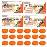 Ajuanbazha 40pcs Trampa Cebo Hormigas Kit, Atrae a Las Hormigas para Que lo lleven al Nido, Trampa para Hormigas en Interior y Exterior, para Balcón, Jardín