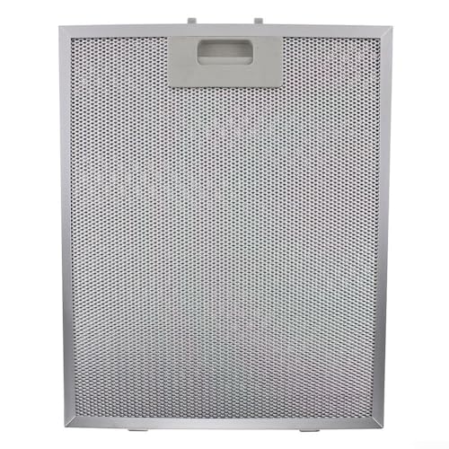 Filtro extractor de campana extractora, filtros de campana extractora de malla metálica de 350 x 285 x 9 mm para campana extractora de cocina