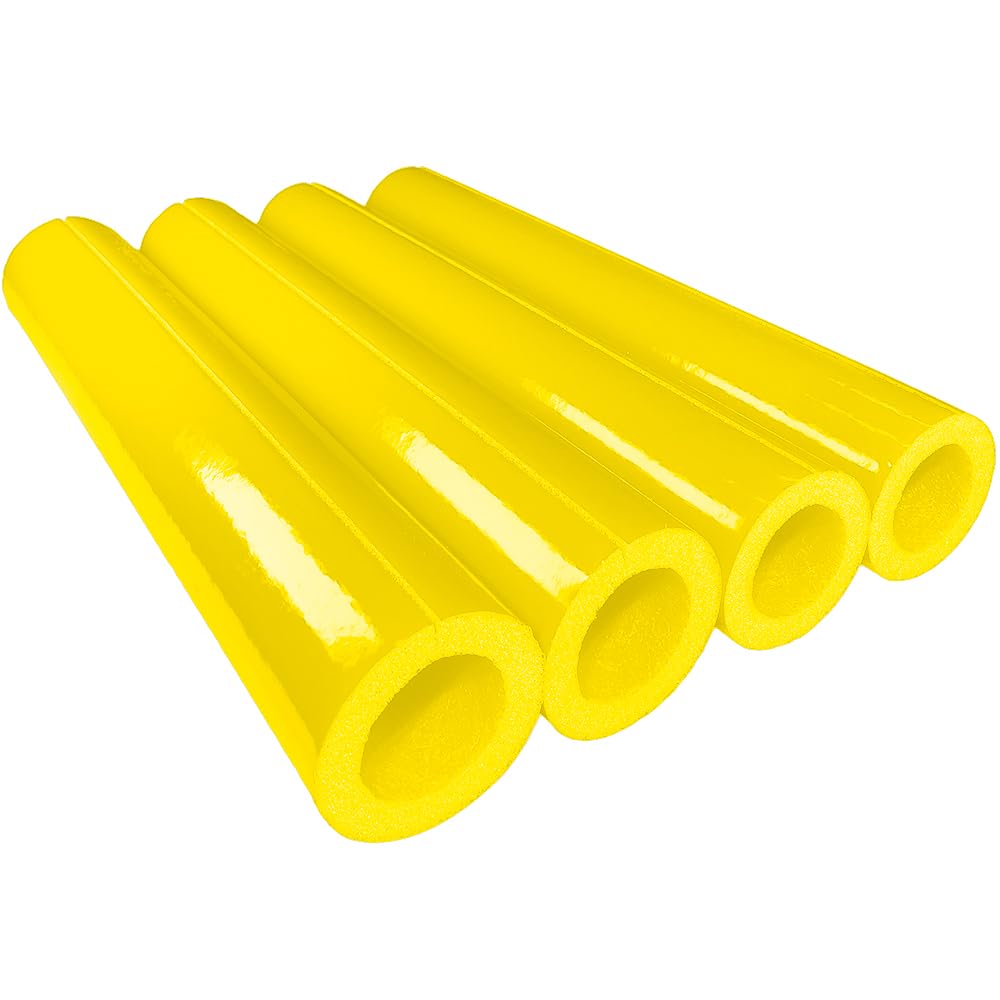 Oodles of Noodles Tough Skin 19 Inch Foam Clamp Padding Long Lasting Protection Indoor & Outdoor - 4 Pack