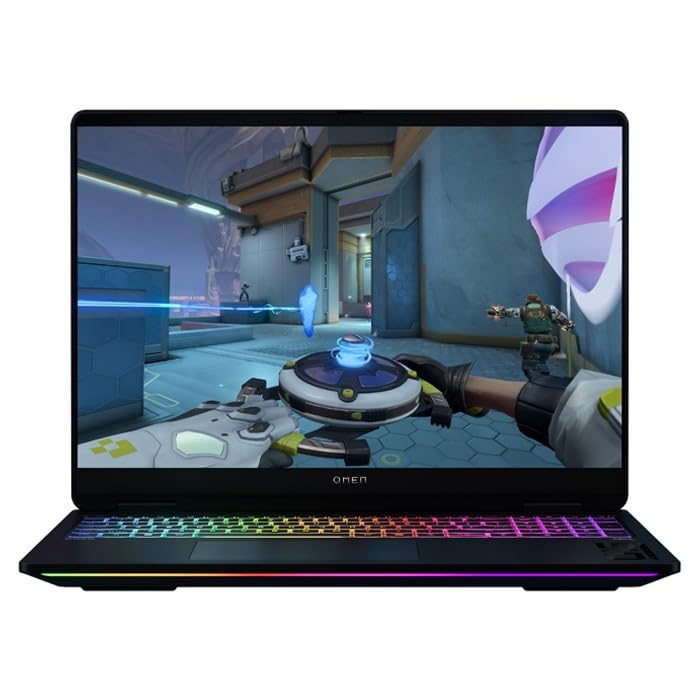 HP OMEN MAX 16-ak0003nl Copilot+ Laptop Gaming 16", AMD Ryzen AI 7 350, NVIDIA GeForce RTX 5070 Ti, 32 GB DDR5, SSD 1 TB, Display WQXGA 2560x1600, Windows 11 Home, Nero (Ricondizionato)