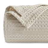 PHF Lightweight Waffle Weave Blanket Queen Size 90'x...