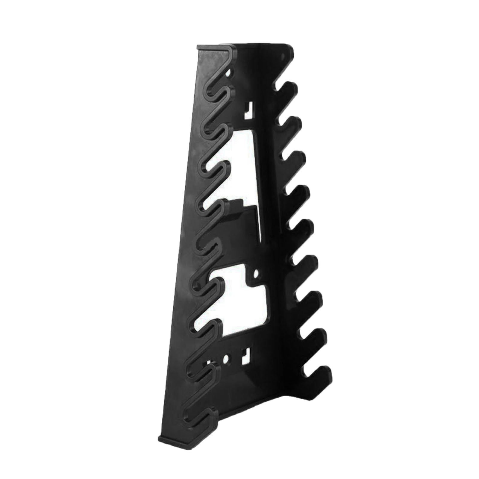 FROMCEO Wall Mount Wrench Holder Storage Rack Tool Organizers Tray for Garage Home Management Easy Installation Wrench Rack for Storage