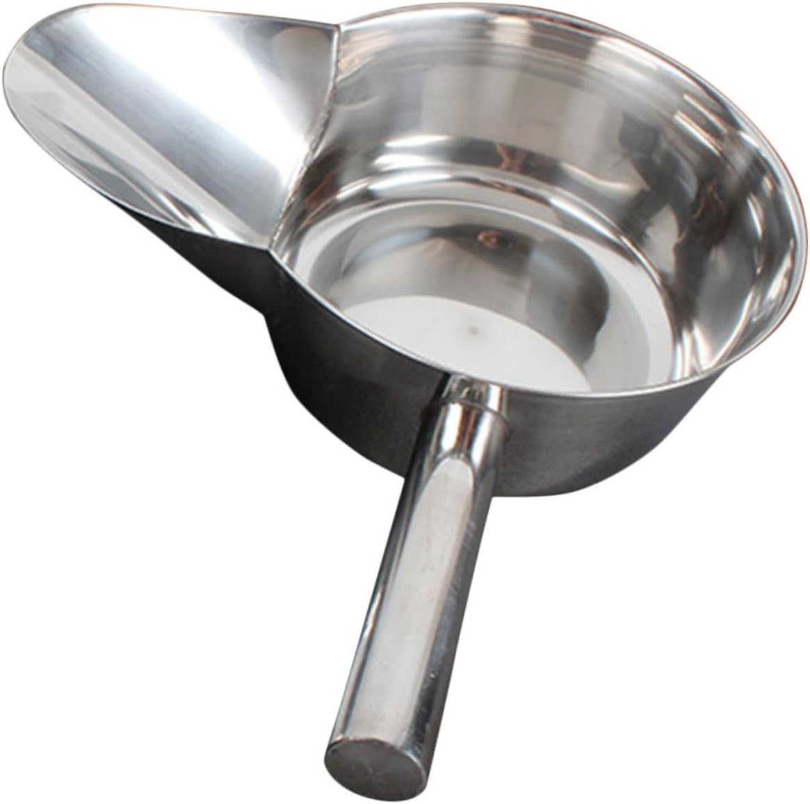 Duckbill Spatula Stainless Steel Food Shovel French Fry Scoop Fry Bagger Kitchen Tool for Frying Foods