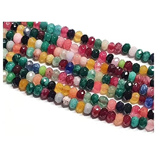 Perlas de piedras preciosas, ágata, 4 mm, 30 unidades, facetadas, redondas, semipreciosas, piedras preciosas, pequeñas perlas (mixtas)