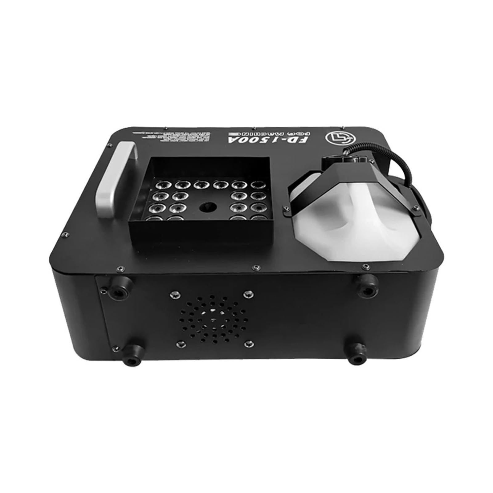 1500W Wytwornica Dymu I Mgły RGB, 24 Diody LED, Efekt Świetlny Sceniczny, Zdalny Pionowy Opryskiwacz WięKsza Pojemność, Mocniejszy Wynik
