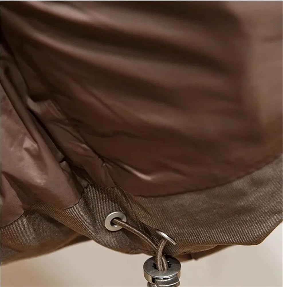 Mens Matte Puffer Jacket Hooded Full Zip Winter Coat Classic Quilted Warm Padded Outwear Multi Pockets Black