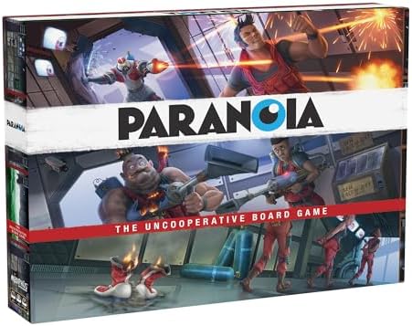 Amazon.com: Paranoia: The Uncooperative Board Game - Strategic Betrayal ...