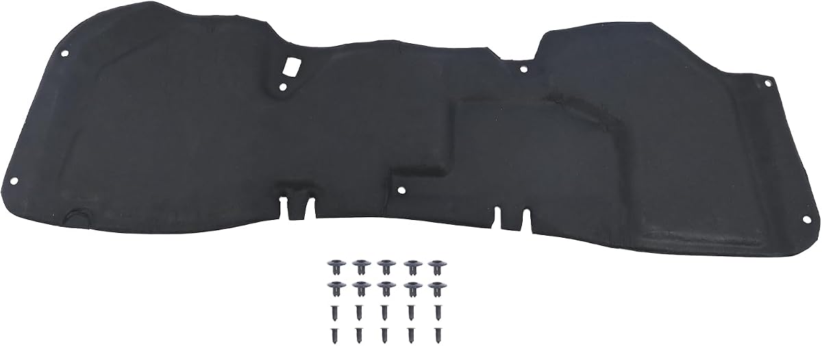 Almohadilla de aislamiento de capó para Honda Civic 9ª generación MK9 FB1 Sedan 2012 2013 2014 2015, panel de silenciador de capó con revestimiento térmico para compartimento del motor, barrera térmica, alfombrilla de algodón ignífuga impermeable
