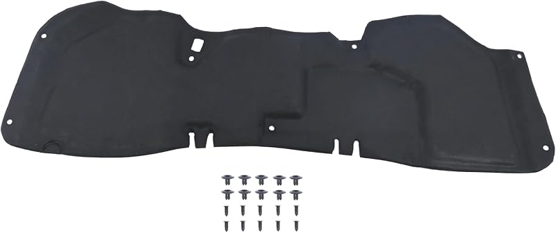 Almohadilla de aislamiento de capó para Honda Civic 9ª generación MK9 FB1 Sedan 2012 2013 2014 2015, panel de silenciador de capó con revestimiento térmico para compartimento del motor, barrera térmica, alfombrilla de algodón ignífuga impermeable