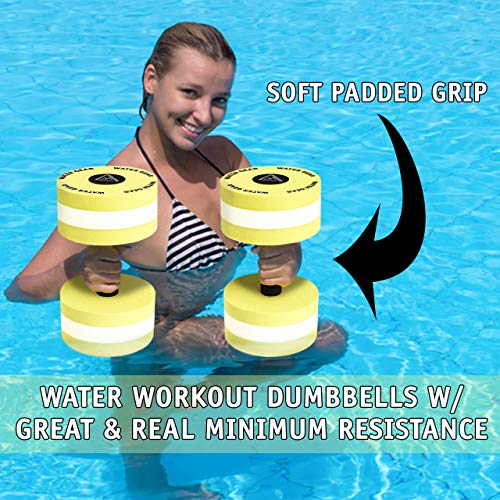 Water-Gear-Hydro-Buoys-Minimum-Water-Fitness-and-Pool-Exercise-Great-for-Upper-Body-and-Minimum-Stress-Training-Workout-Your-Back-Arms-and-Chest