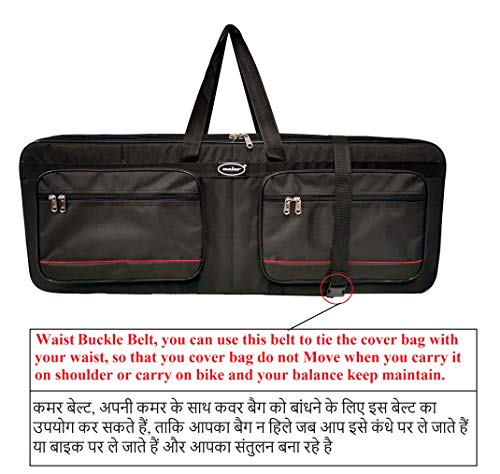 Image of MALAV XPS-10 Synthesizer Keyboard Cover Bag with Padding & Shoulder Straps (Padded Bag)
