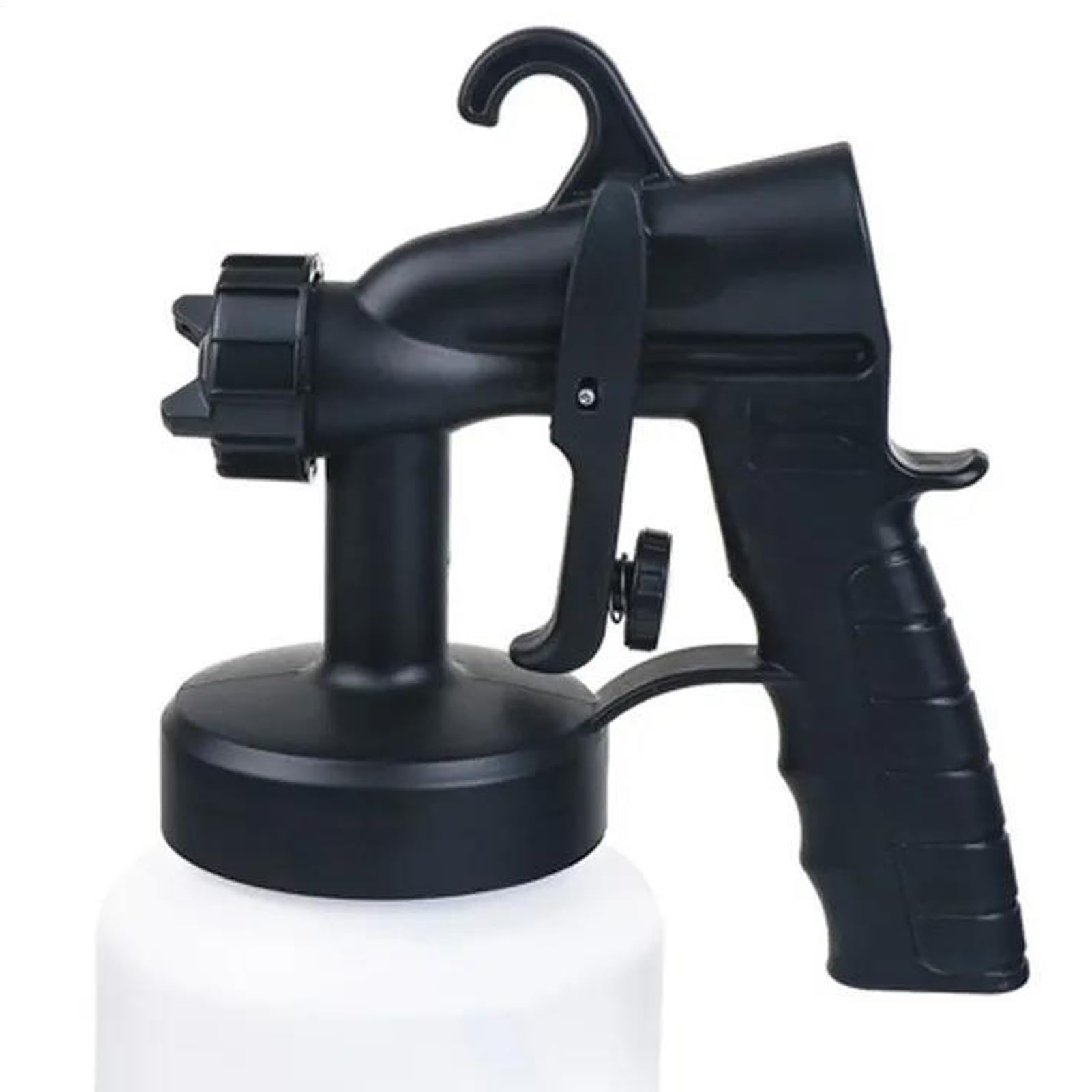 Pistola De Pintura Pistola Eléctrica para Pintura De Casas con 3 Patrones | Contenedor De 800ml Herramientas De Mejora Y Renovación Para El Hogar Para Muebles Casa Interior Exterior Pared Puerta J