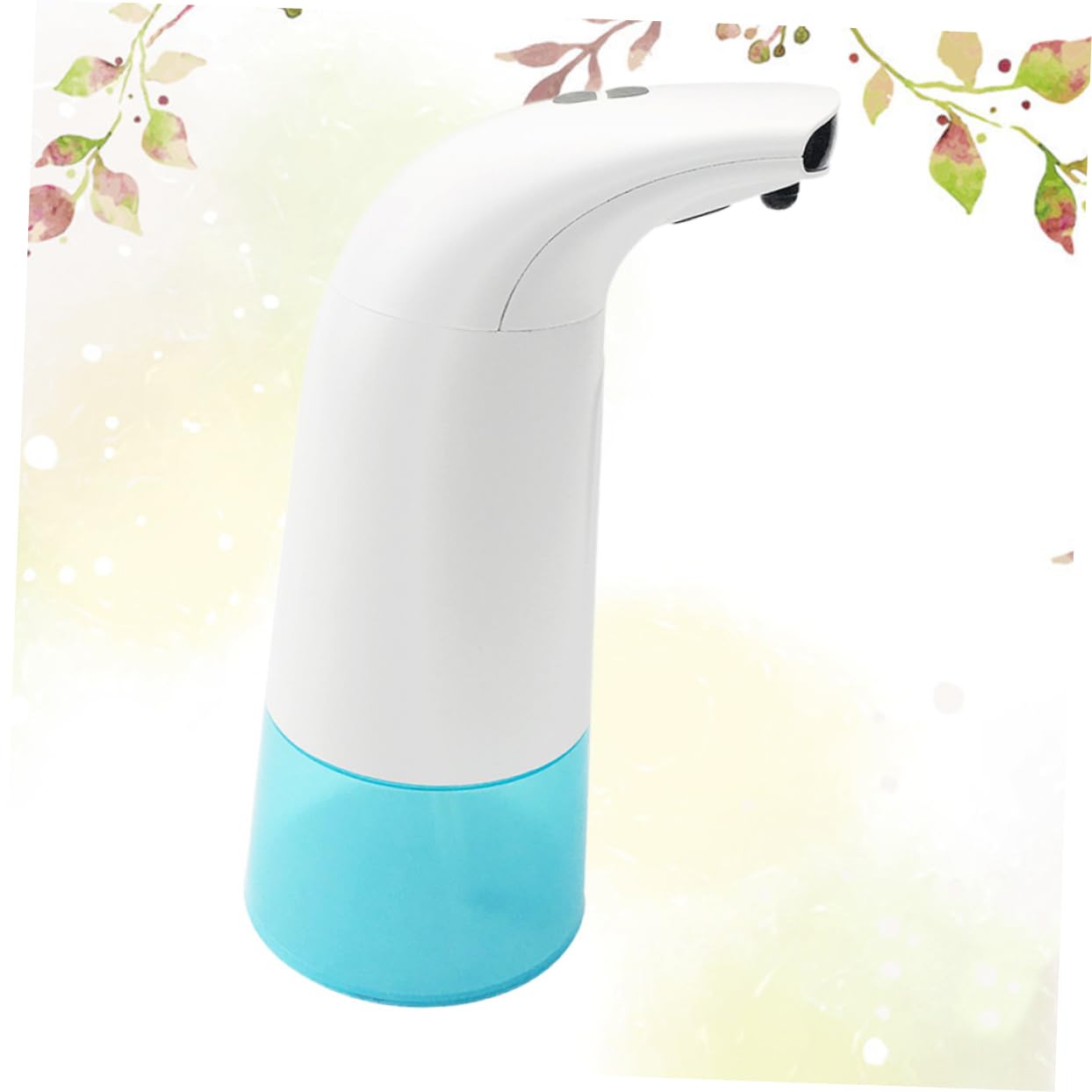 Mipcase Dispenser di Sapone Automatico a Schiuma, Sensore, Bianco, in Abs, per Bagno e Casa, a Basso Consumo Energetico