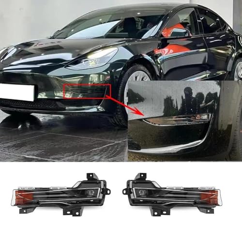 Feux antibrouillard avant Tesla Model 3 brisés : ajustement parfait
