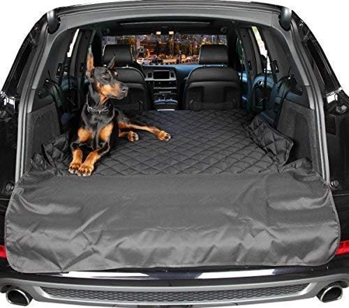 Miniatura 7 de Transportín para maletero de SUV para perros, empresa con base en EE. UU., L, Negro