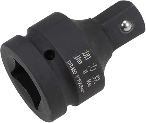 Miniatura 7 de uxcell Reductor de casquillo de impacto de 38" (hembra) x 14" (macho) para uso con destornilladores de impacto de aire, barras rompedoras,