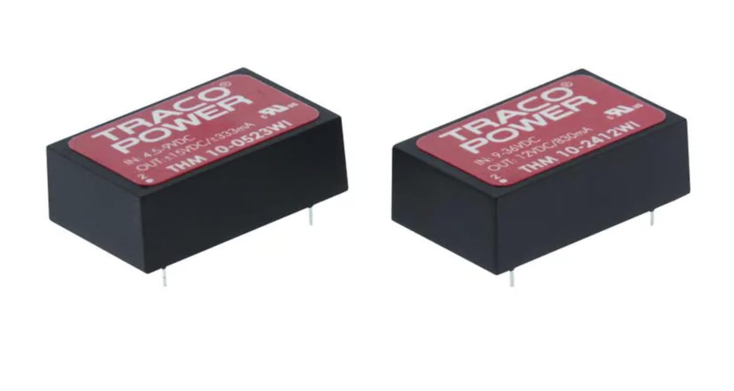 THM 10-4813WI,Isolated DC/DC Converters - Through Hole Product Type: DC/DC; Package Style: DIP-24; Output Power (W): 10; Input Voltage: 18-75 VDC; Output 1 (Vdc): 15; Output 2 (Vdc): N/A;
