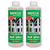 Grünbelagentferner & Algenentferner für die Grünbelagentfernung und Algenentfernung – ABACUS Nell Ultra Konzentrat 2 x 1000 ml (7056)