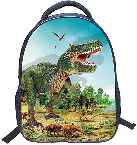 Preisvergleich Produktbild Kinderrucksack Jungen,Dinosaurier Kinder Rucksack Jungen Kleinkind Schultaschen Kinderrucksack für Kindergarten Wickeltasche, 1-7 Jahre.
