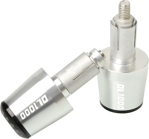 Miniatura 9 de WESTCH 78'' 22mm for Suzuki DL1000 DL 1000 V-Strom VSTROM CNC Aluminum Motorcycle Handlebar Motorbike Handle Bar Grips Ends (Color  Grey)