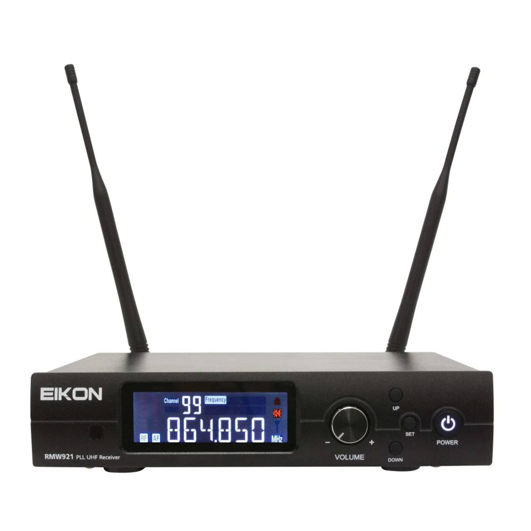 PROEL EIKON RMW921HA - Sistema microfonico Wireless UHF TRUE DIVERSITY PLL, con microfono ad Archetto, Color Carne