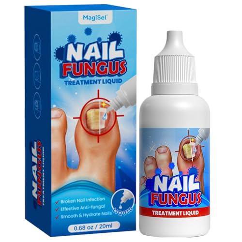 Reparadores de Uñas Solución, 20ml Solución de Uñas Micóticas, Cuidado para Uñas de pedicura, Tratamiento de Uñas de Los Pies, Reparadores de Uñas Solución para estaura el Aspecto Natural de las Uñas