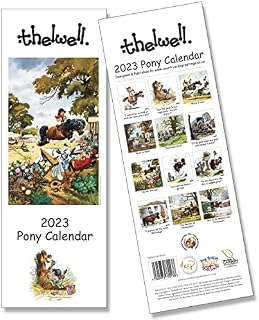thelwell Pony Calendar 2023. Featuring 12 Iconic Horse Cartoons. Great for Horsey Homes