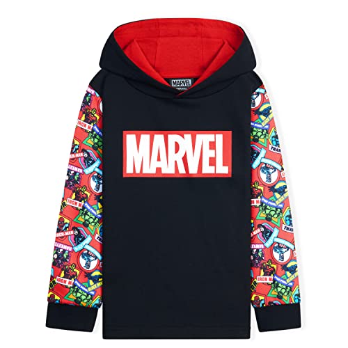 Marvel Sudadera Niño Avengers - Sudaderas con Capucha para Niños