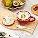 Regalos para Mujeres Tazas de Postre 3D Bonita de 13oz Imagen de Regalos para Mujeres Tazas de Postre 3D Bonita de 13oz