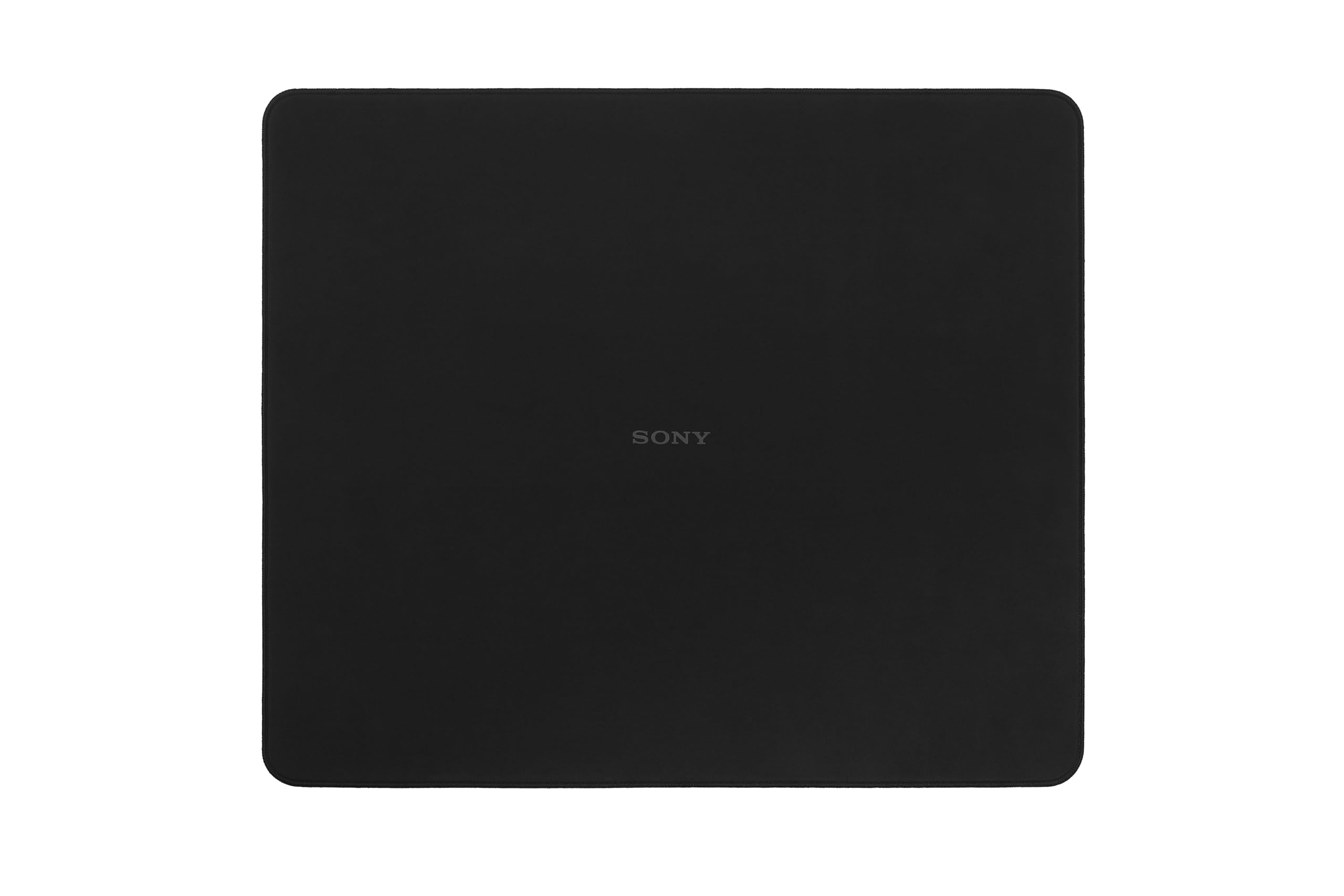 Sony INZONE Mat-D - Tappetino per mouse da gioco in tessuto, 480 x 400 mm, basso attrito, base in gomma antiscivolo, cuciture sui bordi, spessore 4 mm, sviluppato con Fnatic