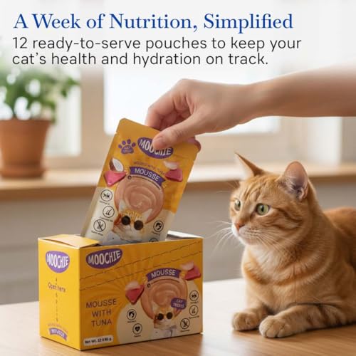 Image of Moochie Mousse with Tuna cat Gravy 85g