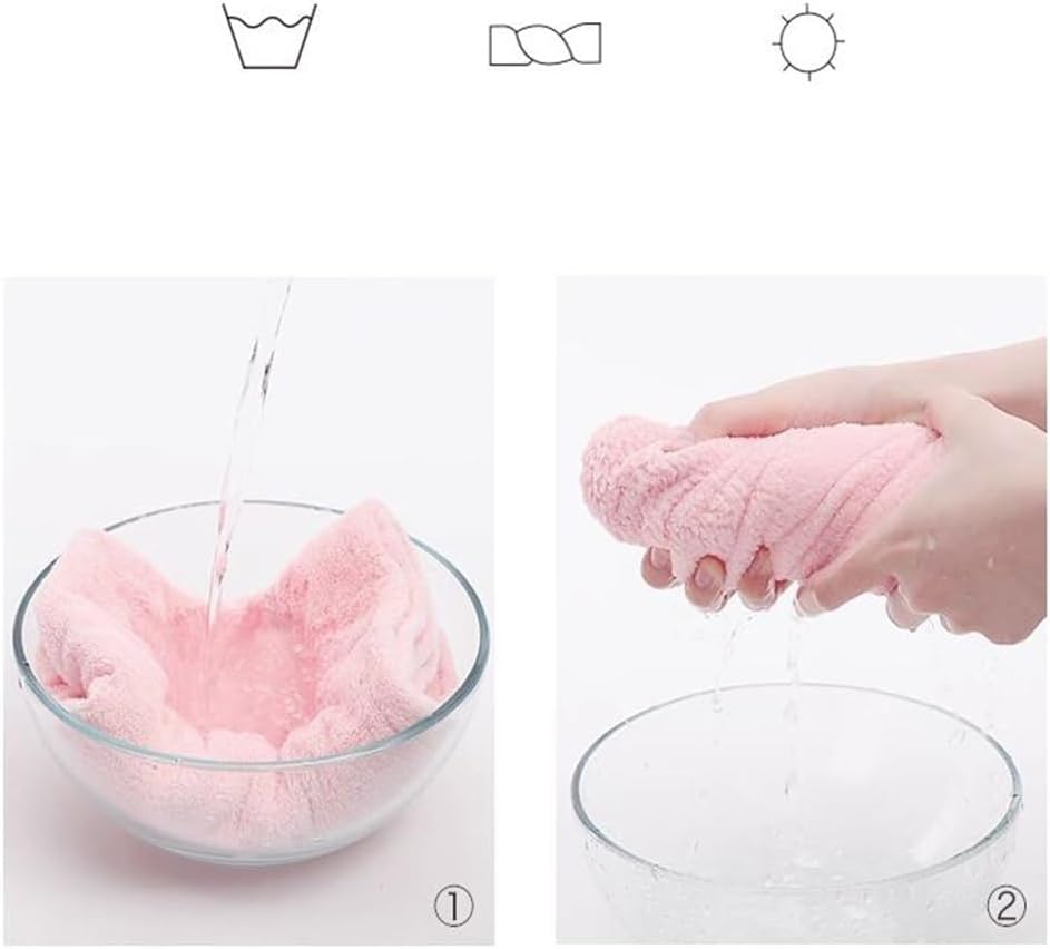 Coral Velvet Four Piece Set of Bath Towels, Towels, Dry Hair Hats, Hair Bands, Household Use