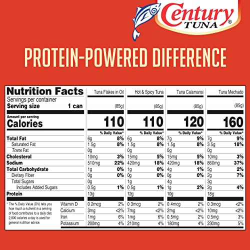 Century Tuna Hot And Spicy, 4.9 Ounce (Pack Of 12) #TOP5