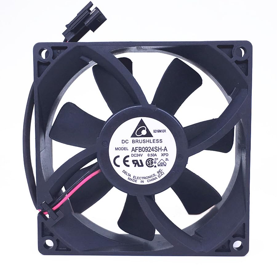 Delta AFB0924SH-A 9cm DC24V 0.50A 9225 2-Wire inverter cooling fan