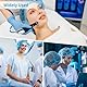 500 Pcs Disposable Bouffant Caps, 21 Non-woven Hair Nets, Disposable Elastic Caps for Men & Women, Head Cover Nets for Food Service, Labs, Hospital, Salon, Kitchen