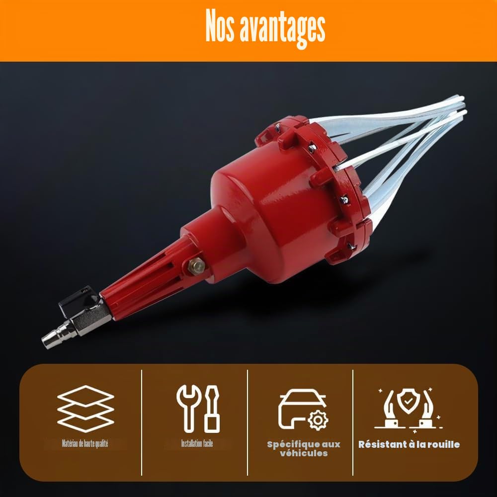 NEWFUN Expandeur Soufflet de Cardan, Jeu d'outils pour Le Montage d'arbres de Transmission avec cône pour Le Montage de Douilles de Traction 20-100 mm