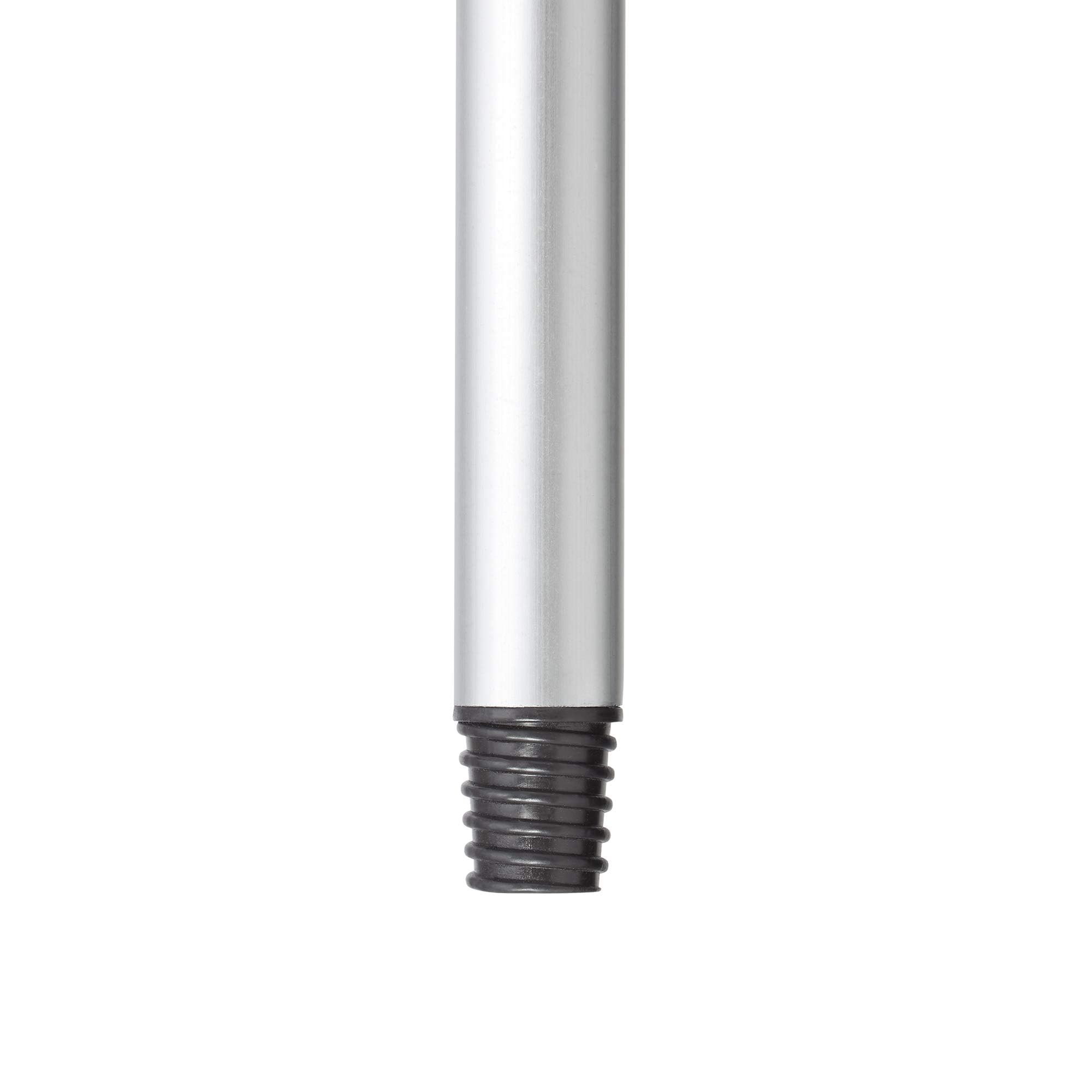 Mery | Bastone in Alluminio | Bastone per Scope e Mop | Filettatura Universale | Resistente | Leggero | Grigio | Misure: 140 cm