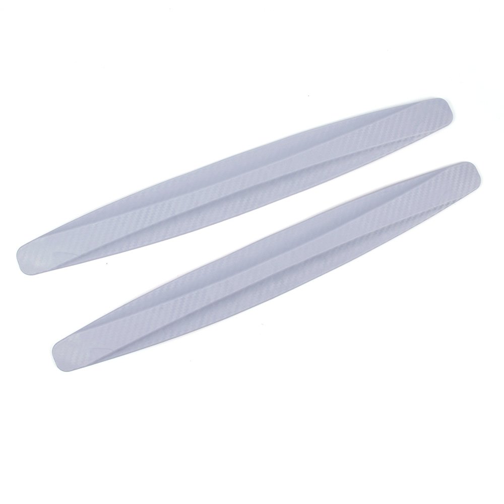 New Styling Car Bumper Protector Guard Corner Strip Sticker Carbon Fiber Auto Rubber Moulding Soft PVC rubber Decorative Protector