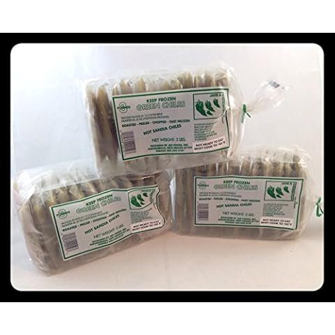 Roasted Green Chile, HOT, (36) 4oz Packages, Frozen Cover