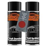 TRISTARcolor Peinture voiture Kit bombes de peinture pour Chrysler/Dodge/Jeep/Plymouth/Viper V6 Sunburst Orange Metallic/Hemi Orange Metallic Peinture de fond peinture de base