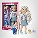 American Girl, AG Sisters Jozette Doll, with Blue Eyes, Long Wavy Blonde Hair with Blue Highlights, 14.5