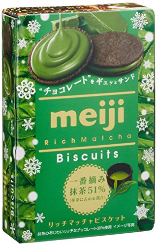 明治 リッチ抹茶ビスケット 6枚×5個のサムネイル