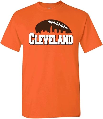 Miniatura 46 de Xtreme Apparrel City Skyline - Camiseta de hombre para los aficionados al fútbol americano